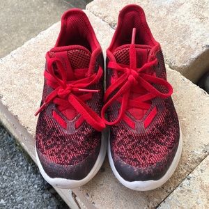 Toddler Boys Red Nike Sneakers
